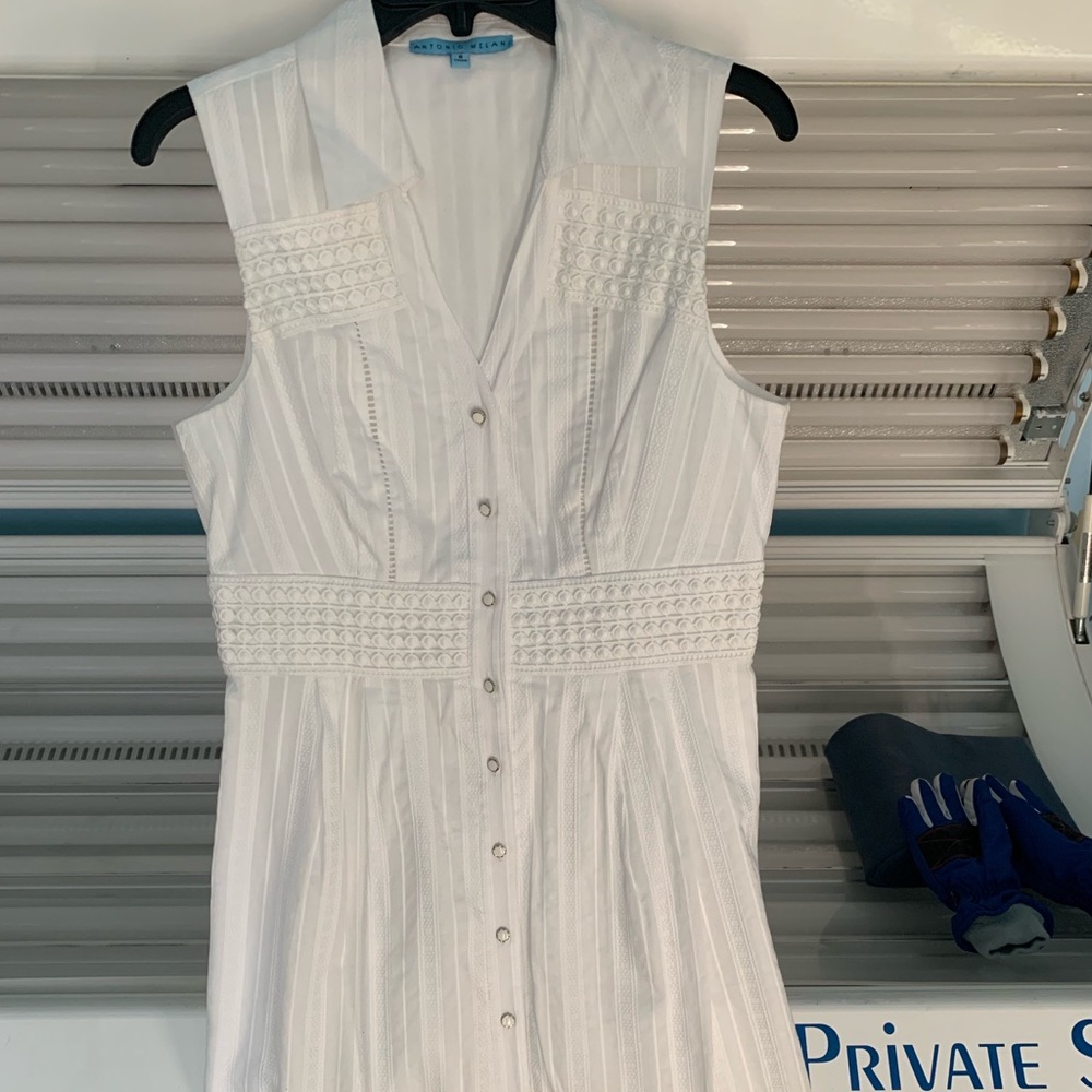 Antonio Melani dress white size 8